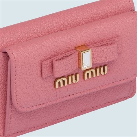 replica miu miu wallet|how to identify a miu-miu.